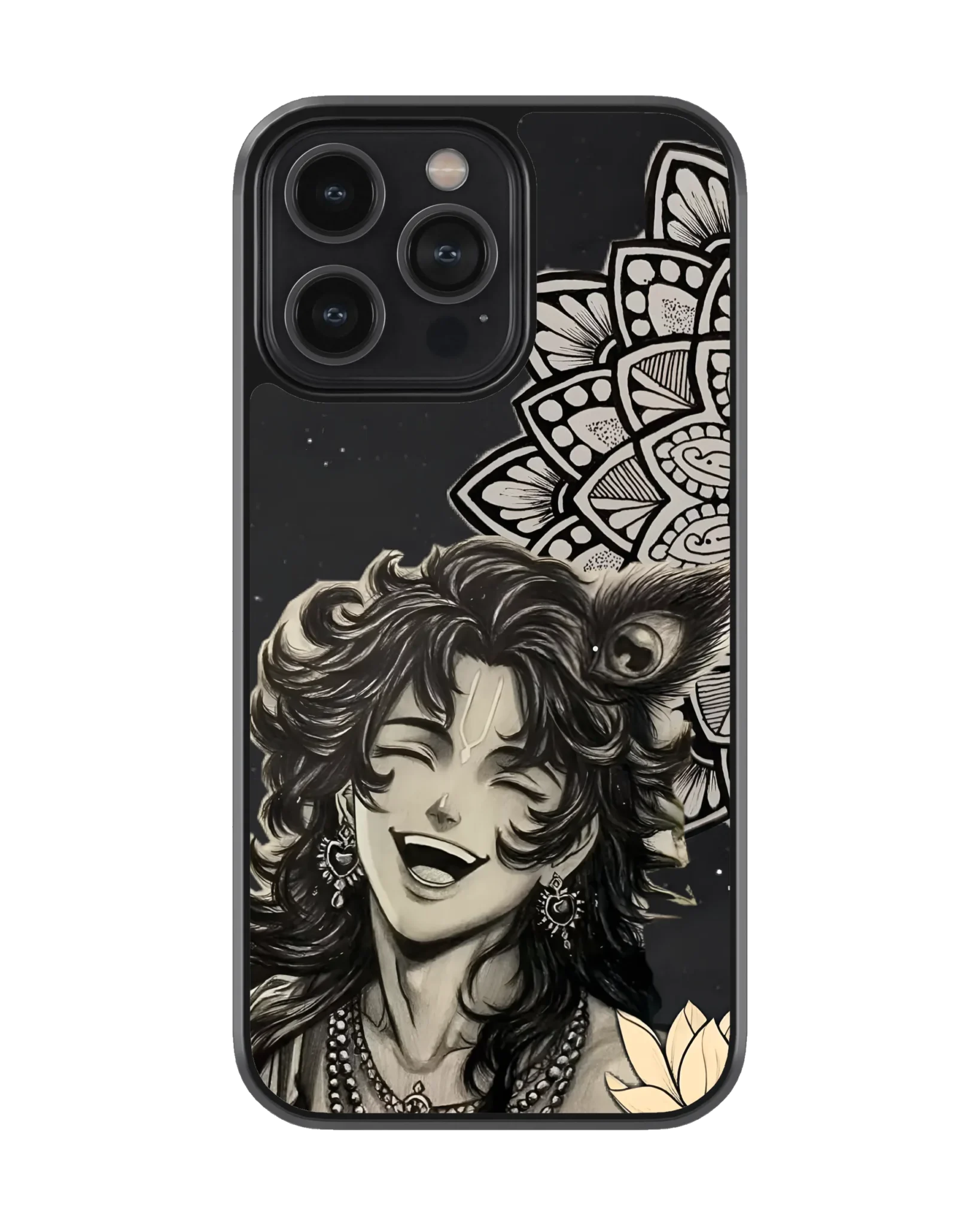 Krishna Noir Art (Spiritual Mobile Covers) | Available For All Devices