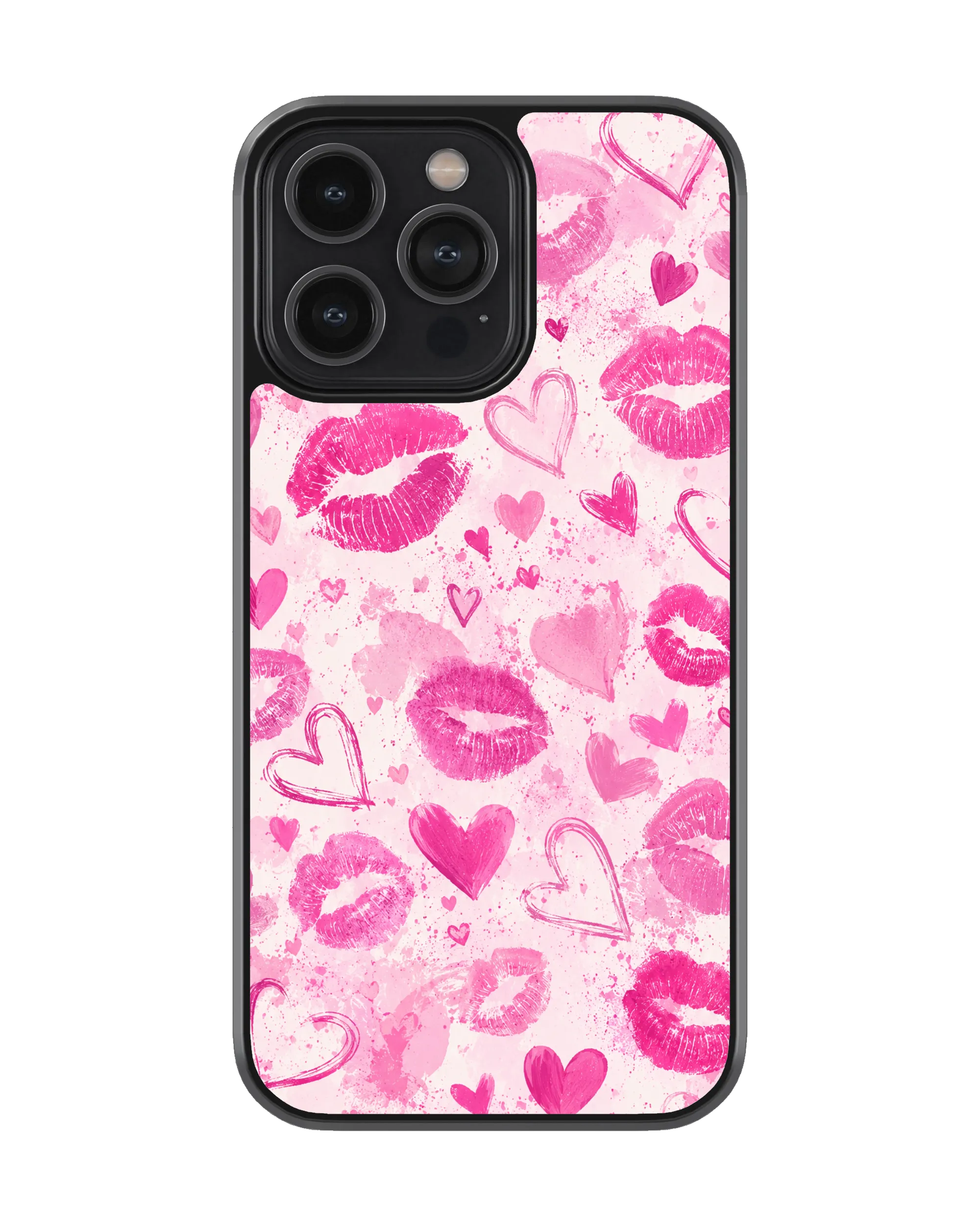 Pink Kisses (Girly Mobile Cover) | Available For All Devices