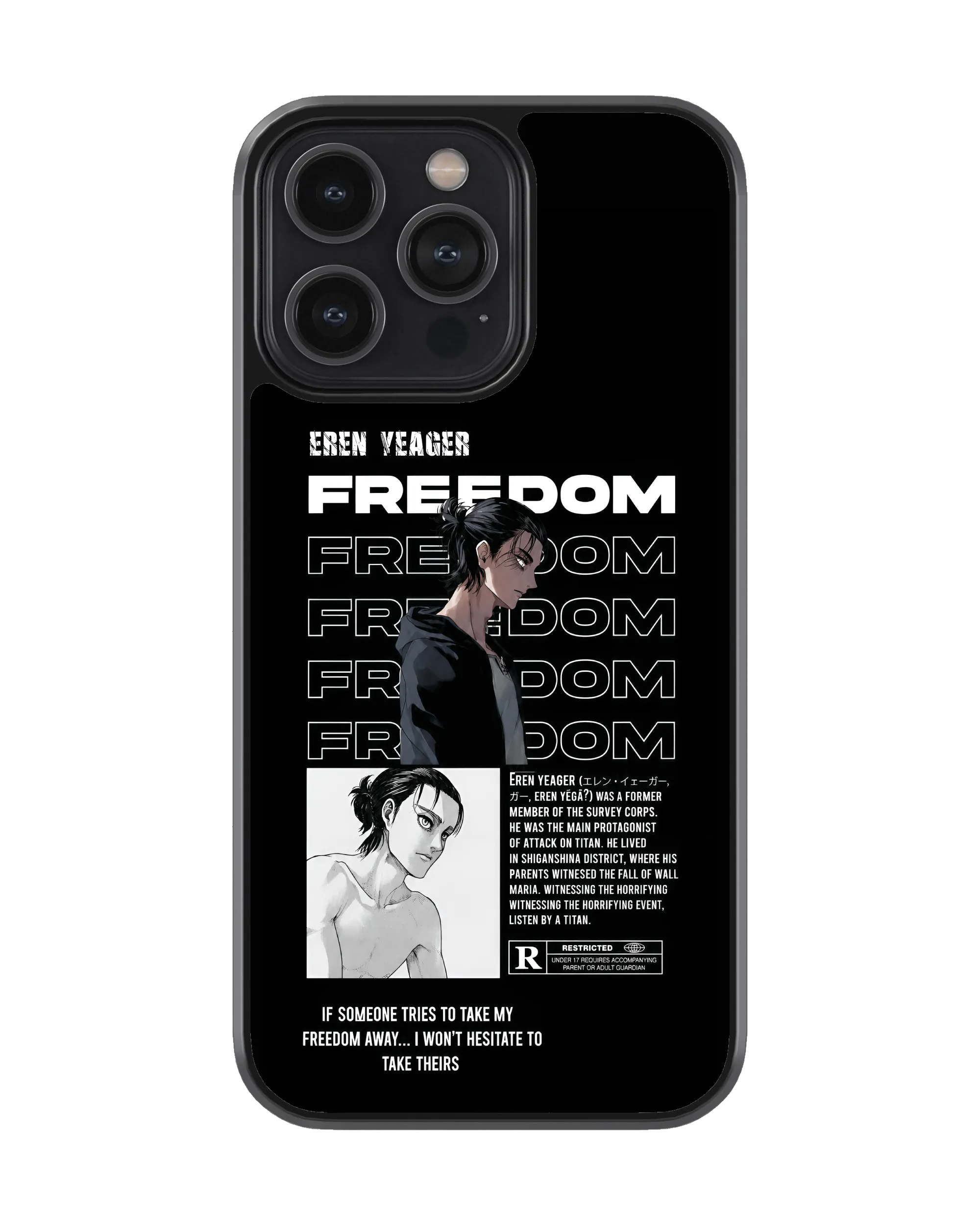 attack-on-titan-eren-freedom-anime-mobile-cover-available-for-all-devices