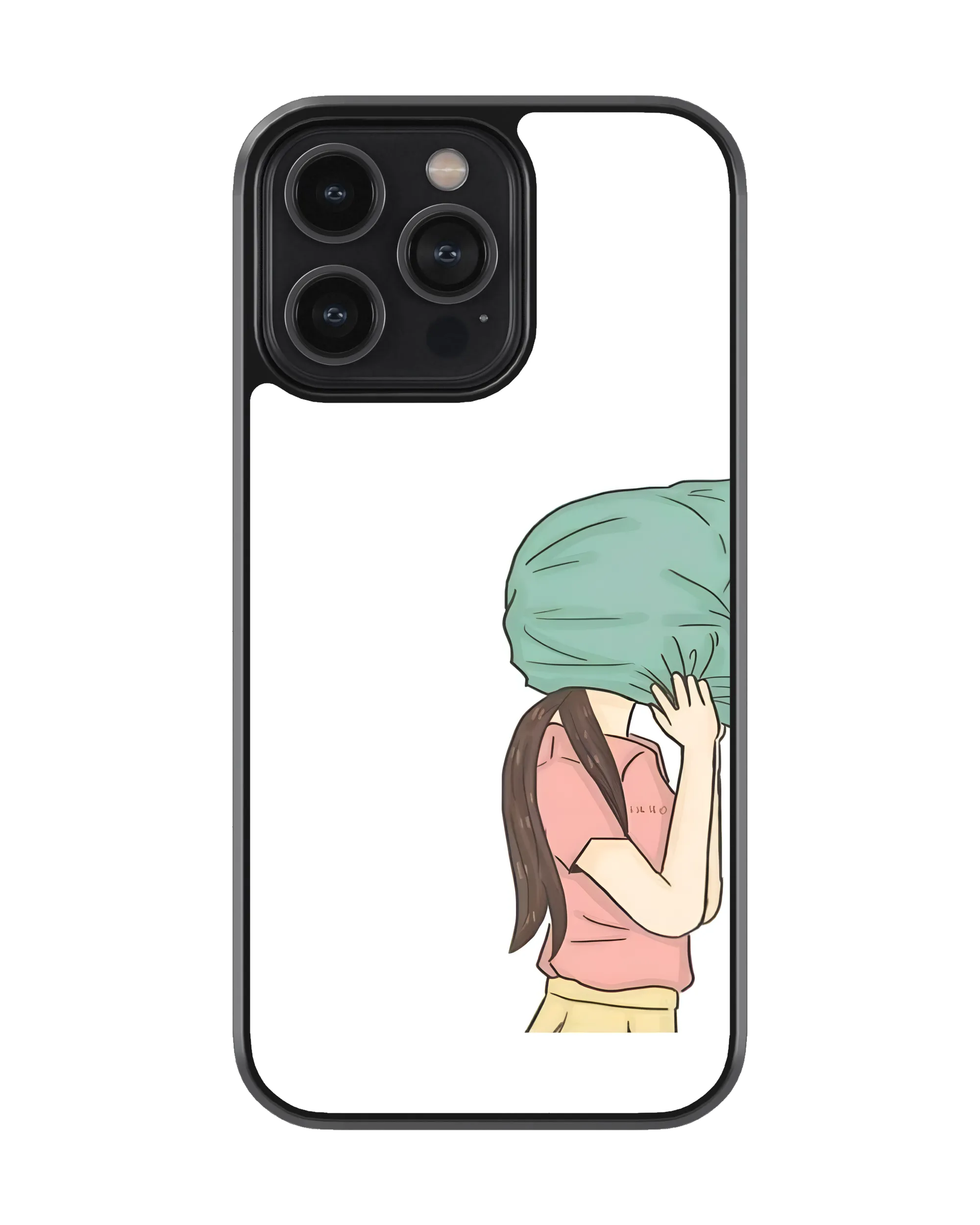 What's She Doing?  (Matching Mobile Covers) | Available For All Devices