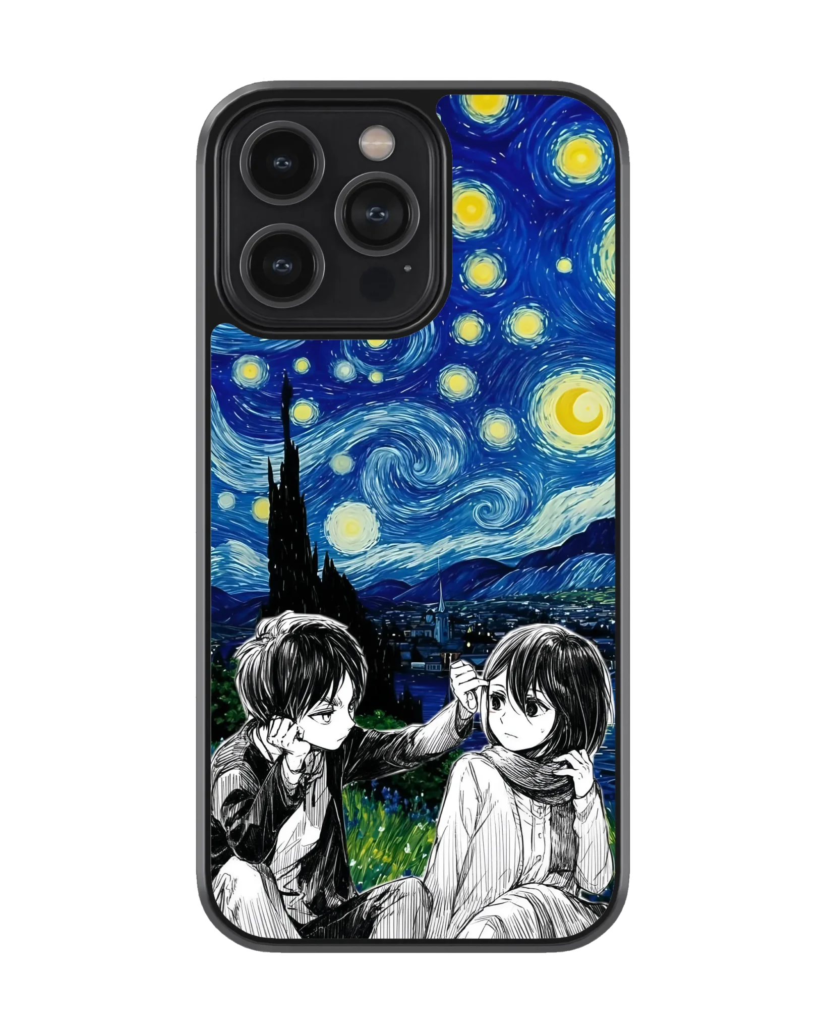 Eren & Mikasa Aesthetic (Anime Mobile Cover) | Available For All Devices