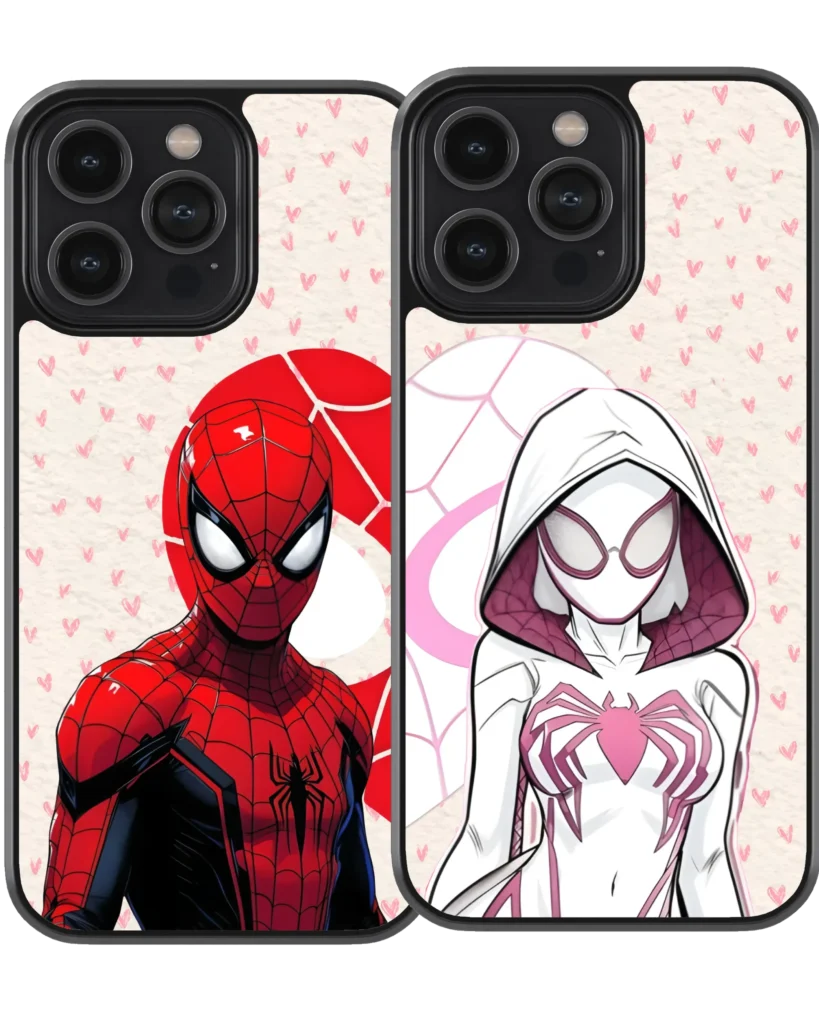 Spider Love_2-Matching Couple Cover Set | Available For All Devices