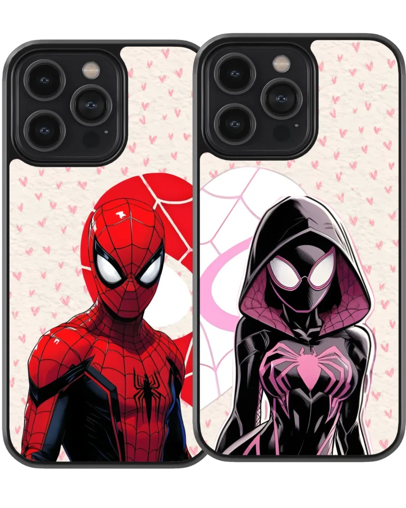 Spider Love_4-Matching Couple Cover Set | Available For All Devices