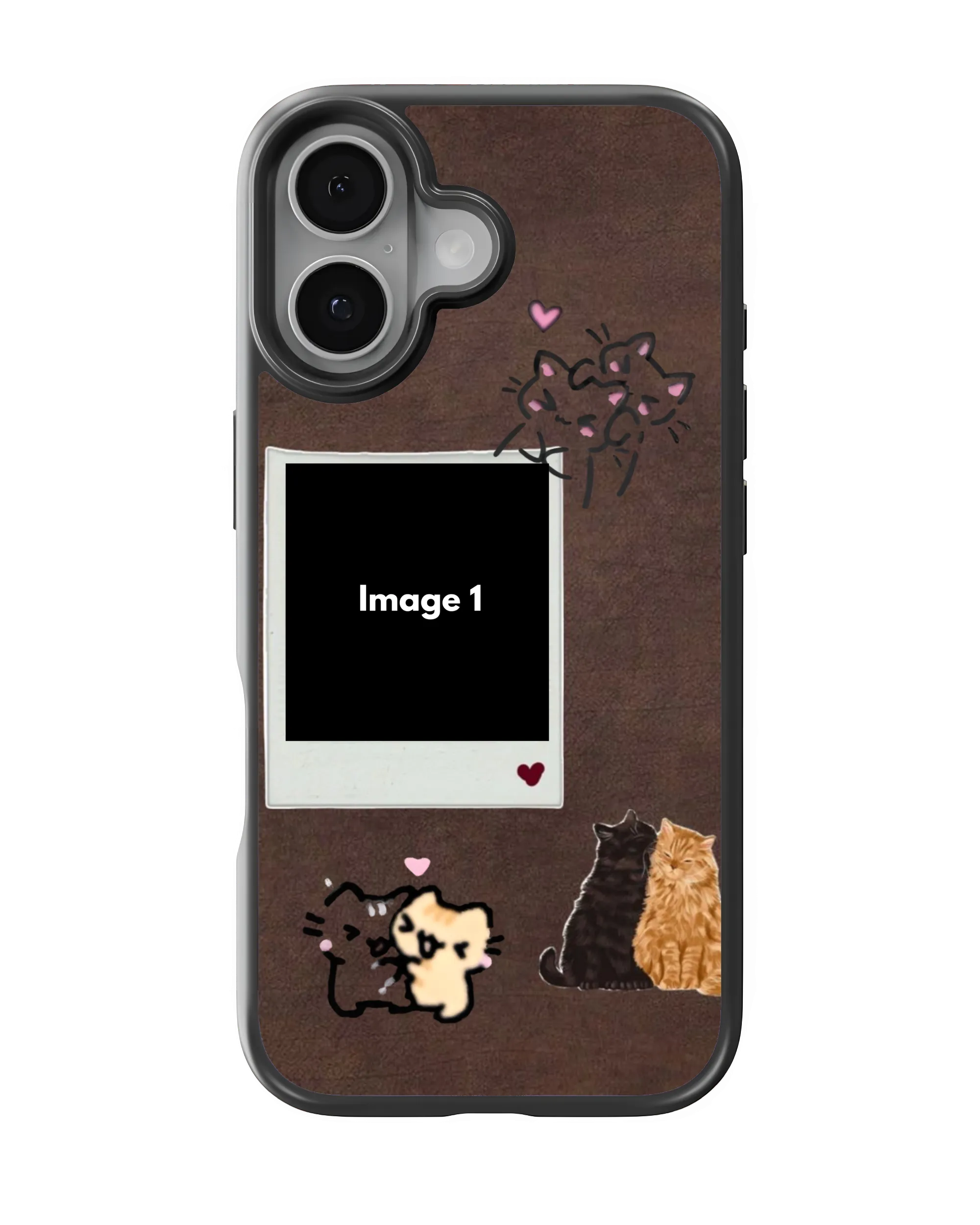 Cozy Cat Polaroid Case (Customized Mobile Cover) | Available For All Devices