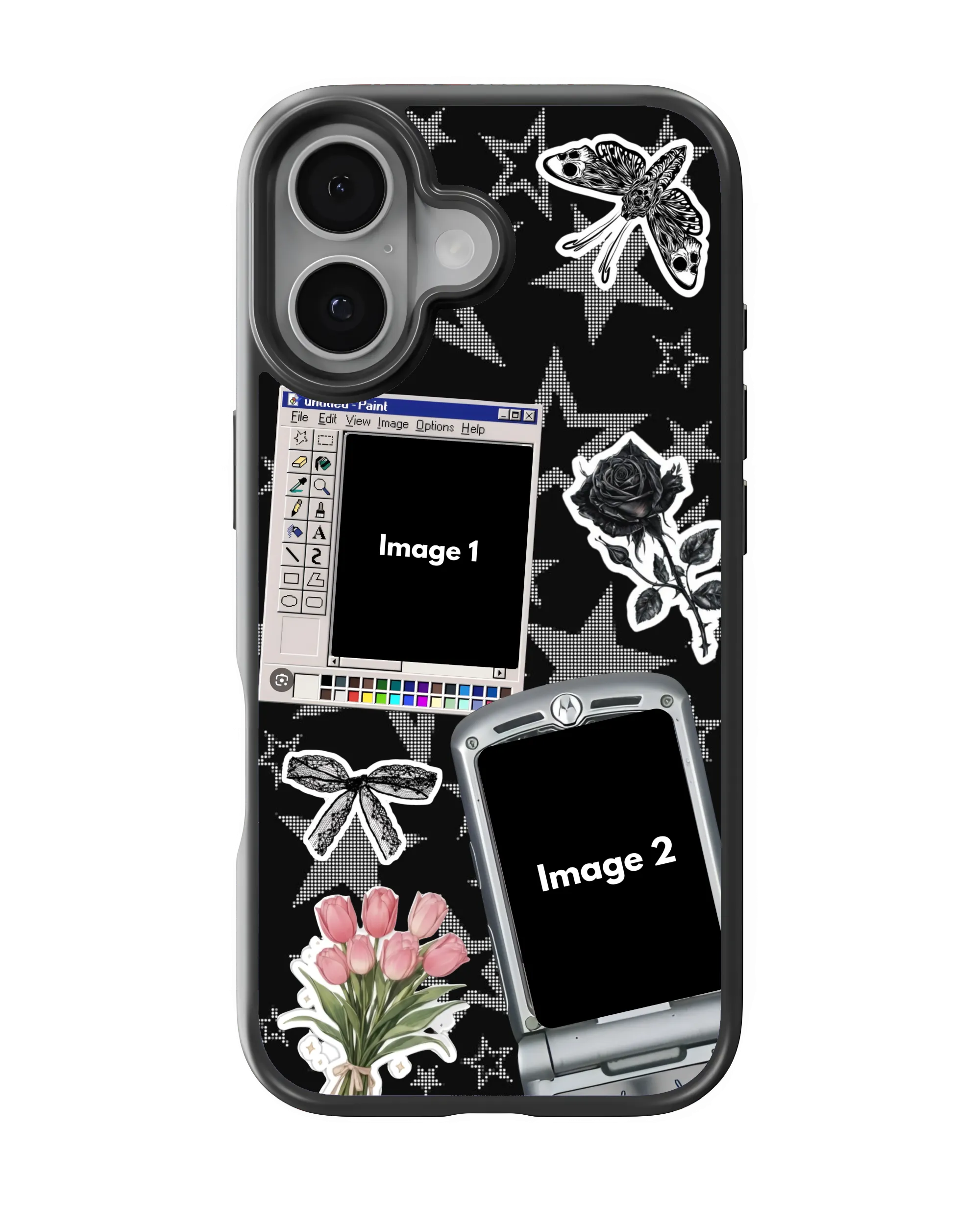 Gothic Y2K Tech Collage (Customized Mobile Cover) | Available For All Devices