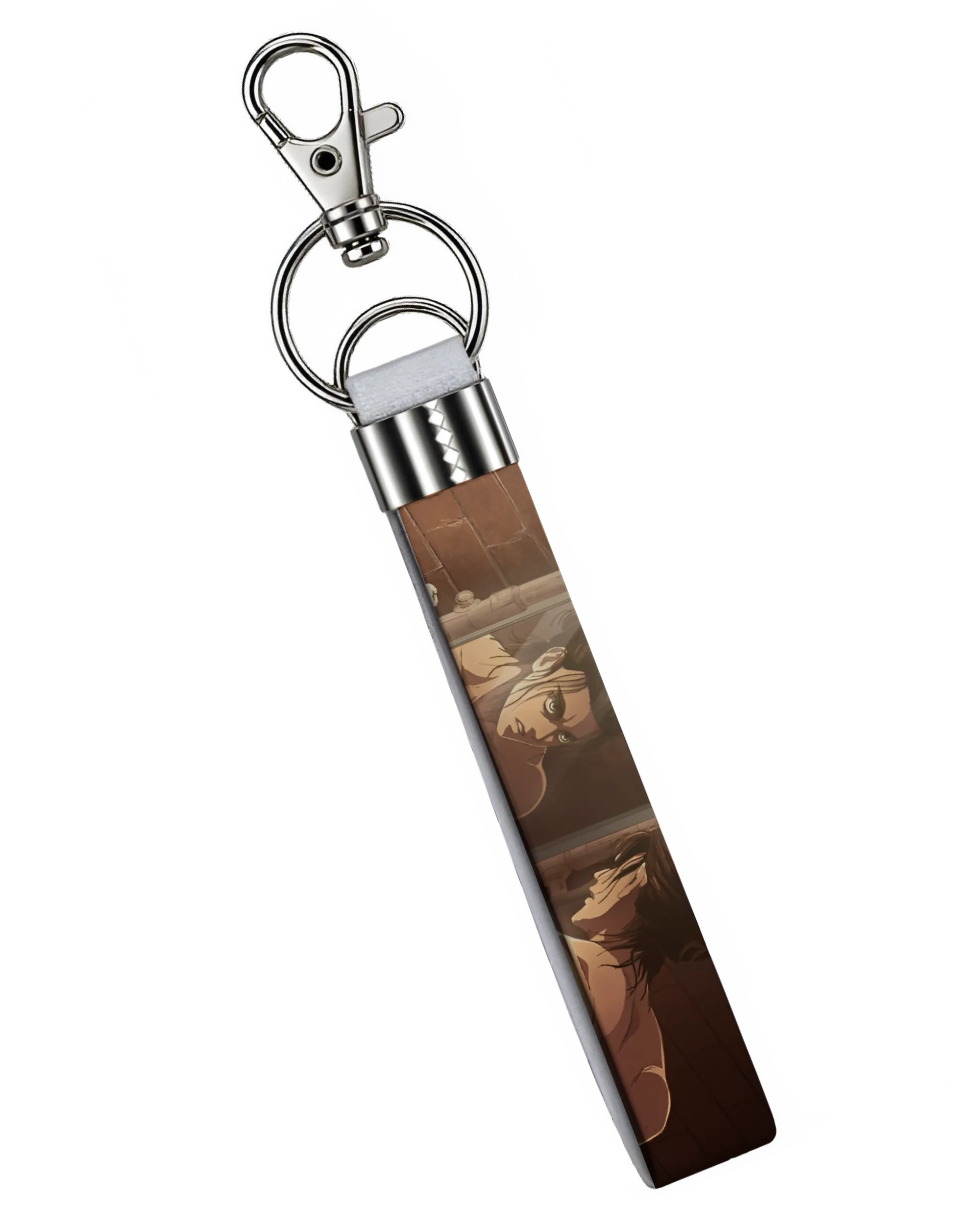 Freedom Eren | Fabric Keychain | Front & Back Printed