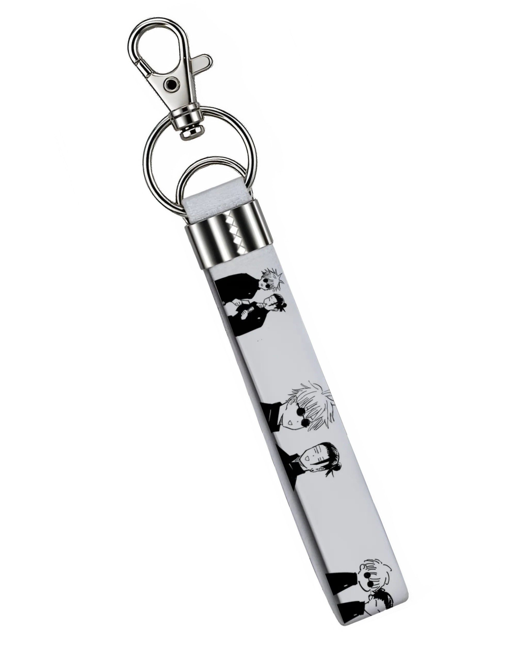 Geto & Gojo | Fabric Keychain | Front & Back Printed