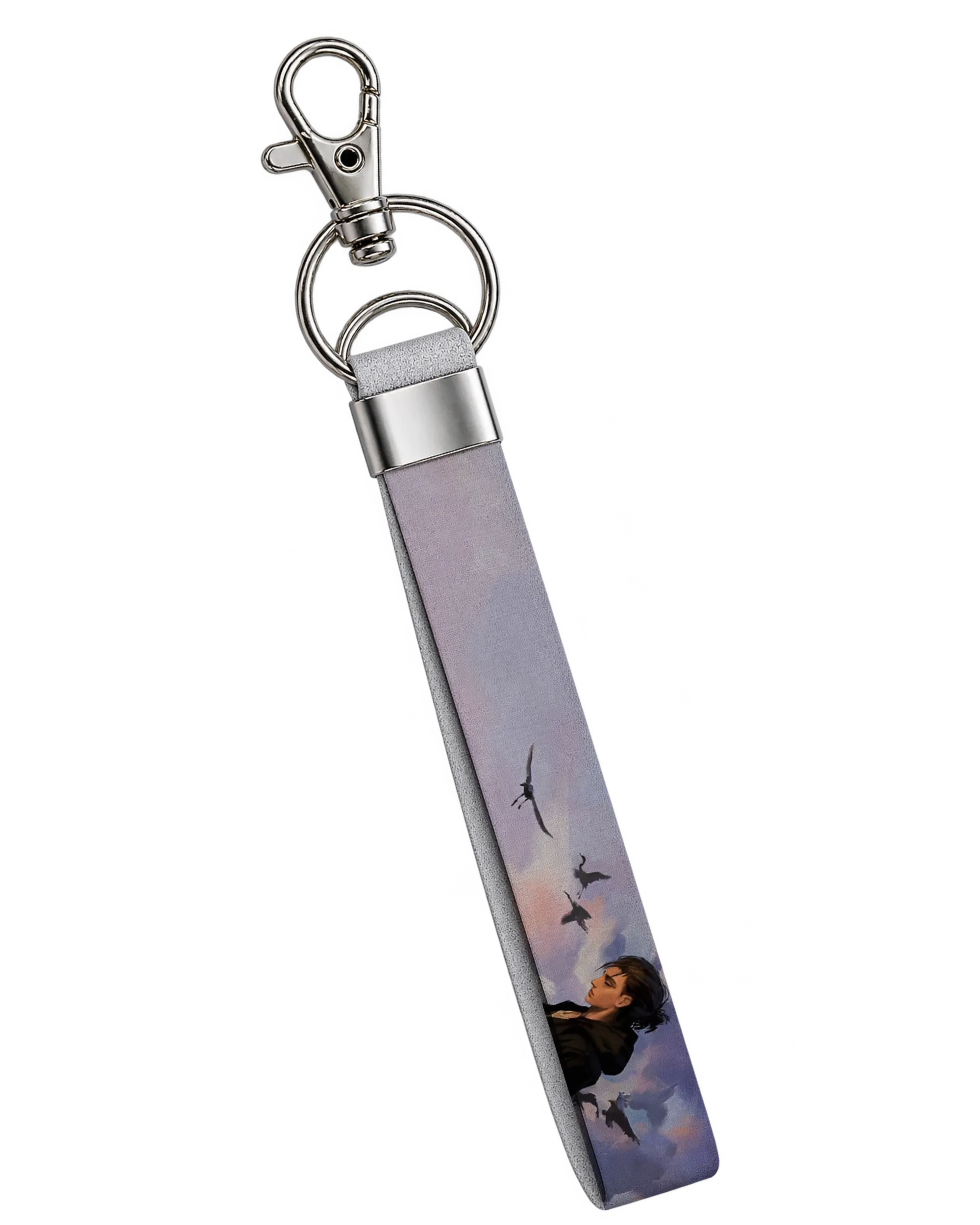 Freedom Eren | Fabric Keychain | Front & Back Printed